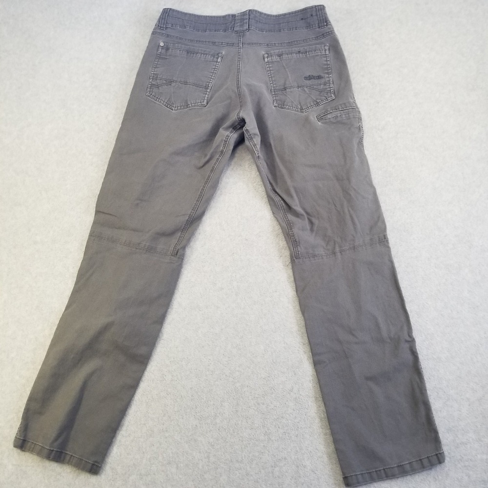 Kuhl Kanvus Jean Mens 34x32 Gray Outdoor Utility Pants Canvas Hiking - Picture 2 of 13
